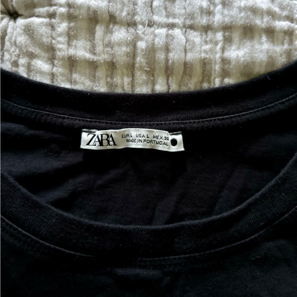Zara Shoulder Pad Muscle Tee